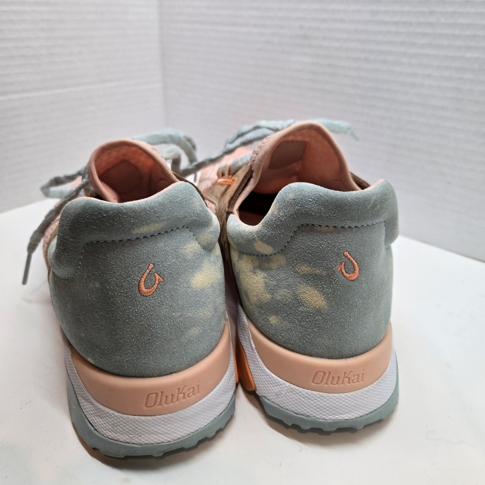 Olukai Wailuku Womens 9.5 Peach Swell‎ Sneaker Shoes 20478-PCAA Excellent HTF - Picture 7 of 10